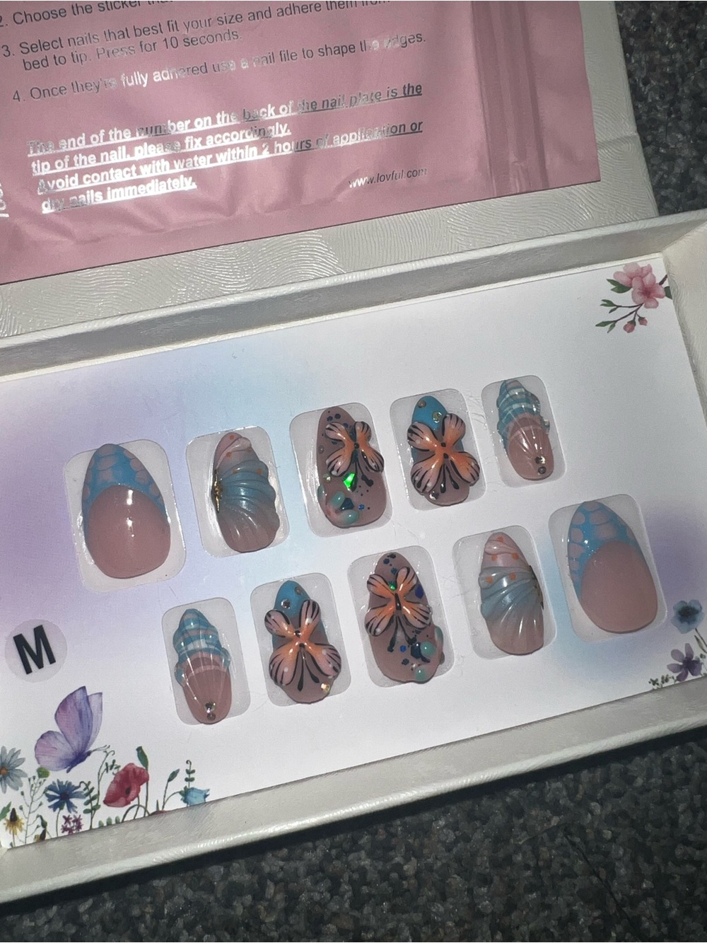 Lovful Handmade Hello Spring Collection Press-On Nails - Medium